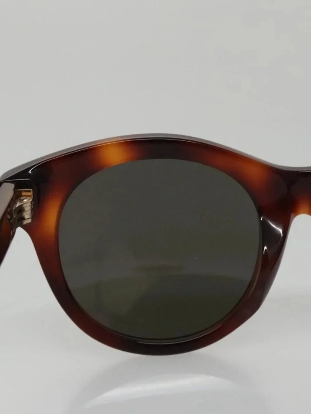 GUCCI Sunglasses plastic Brown Auth am7450